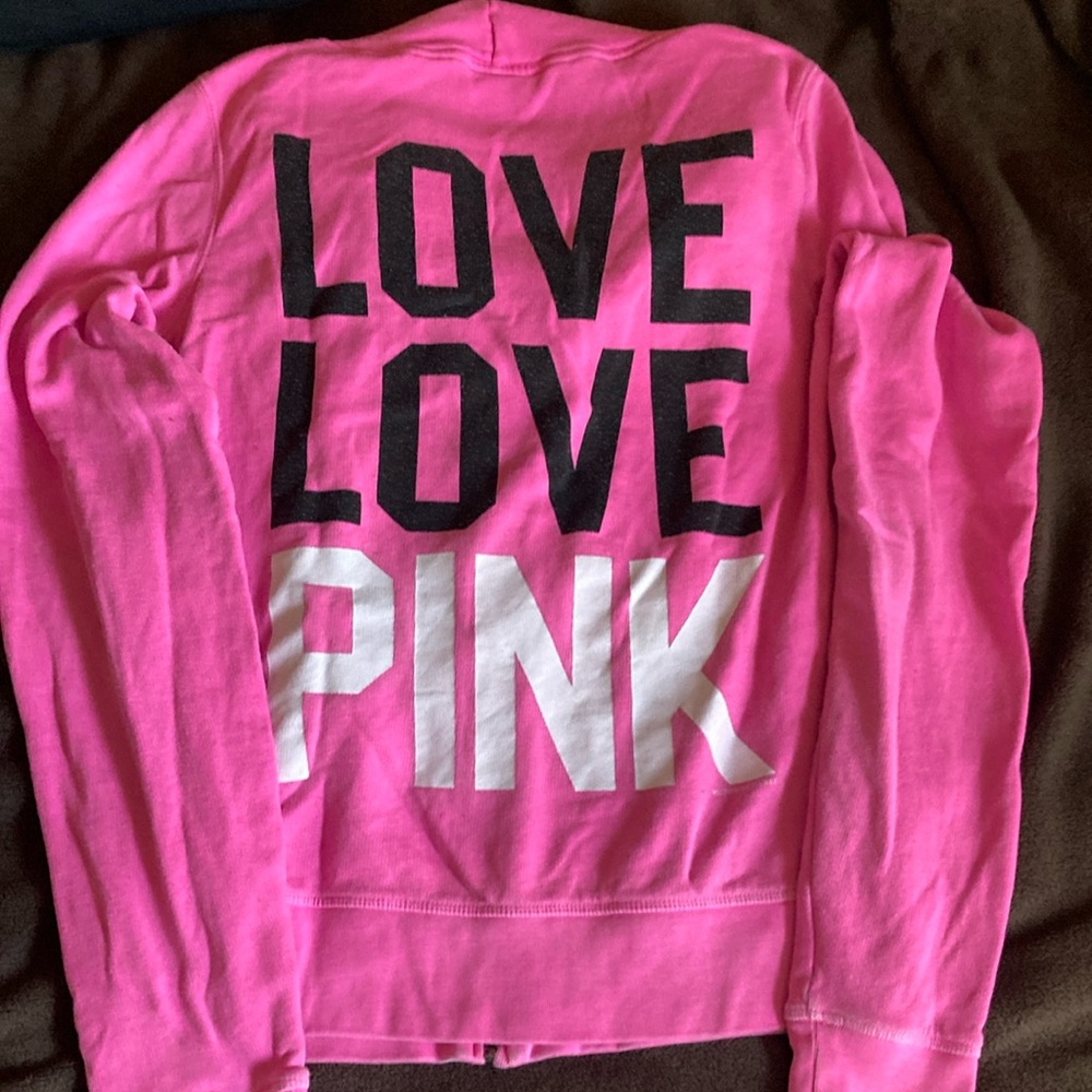 2 PINK sweatshirts
